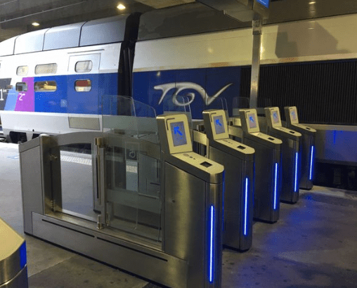 Plans implantation portillons métro rennes