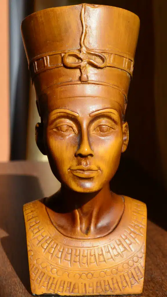 Numérisation 3D d’une tête de statue égyptienne