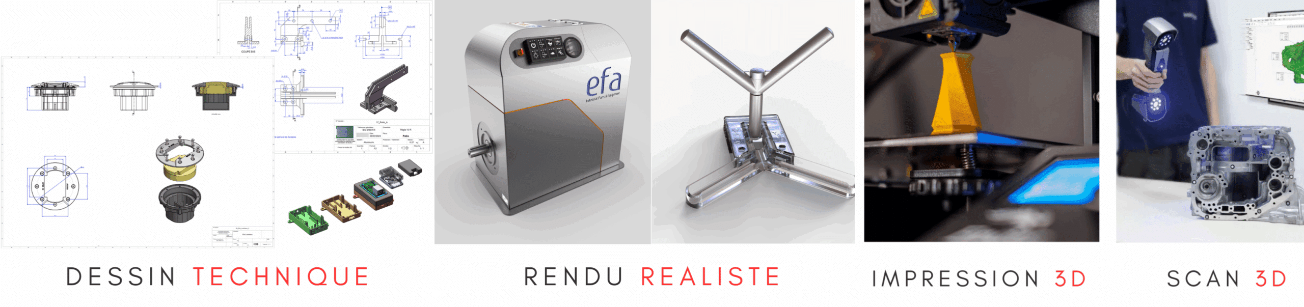 Dessin technique et prototype 3D en bretagne